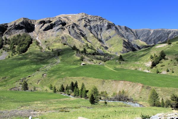 Le col de la Bonette, dans les Alpes Maritimes