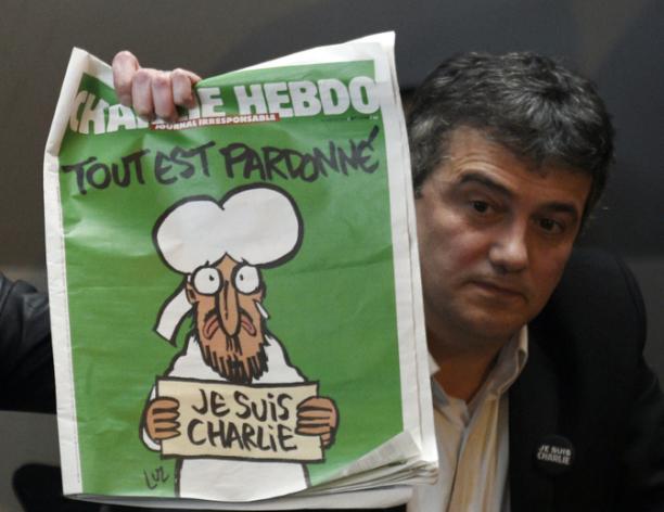 L'urgentiste Patrick Pelloux lors d'une conférence de presse le 13 janvier 2015 à Paris