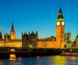 El Parlamento de Londre y el Big Ben.