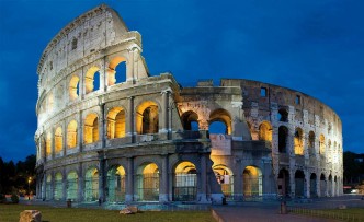 El Coliseo es el símbolo de Roma. Se levantó en el 72 d.C. bajo la denominación de Anfiteatro Flavio.